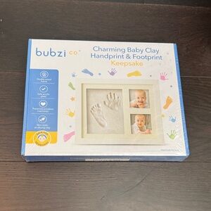 Baby Handprint & Footprint Keepsake Kit - White